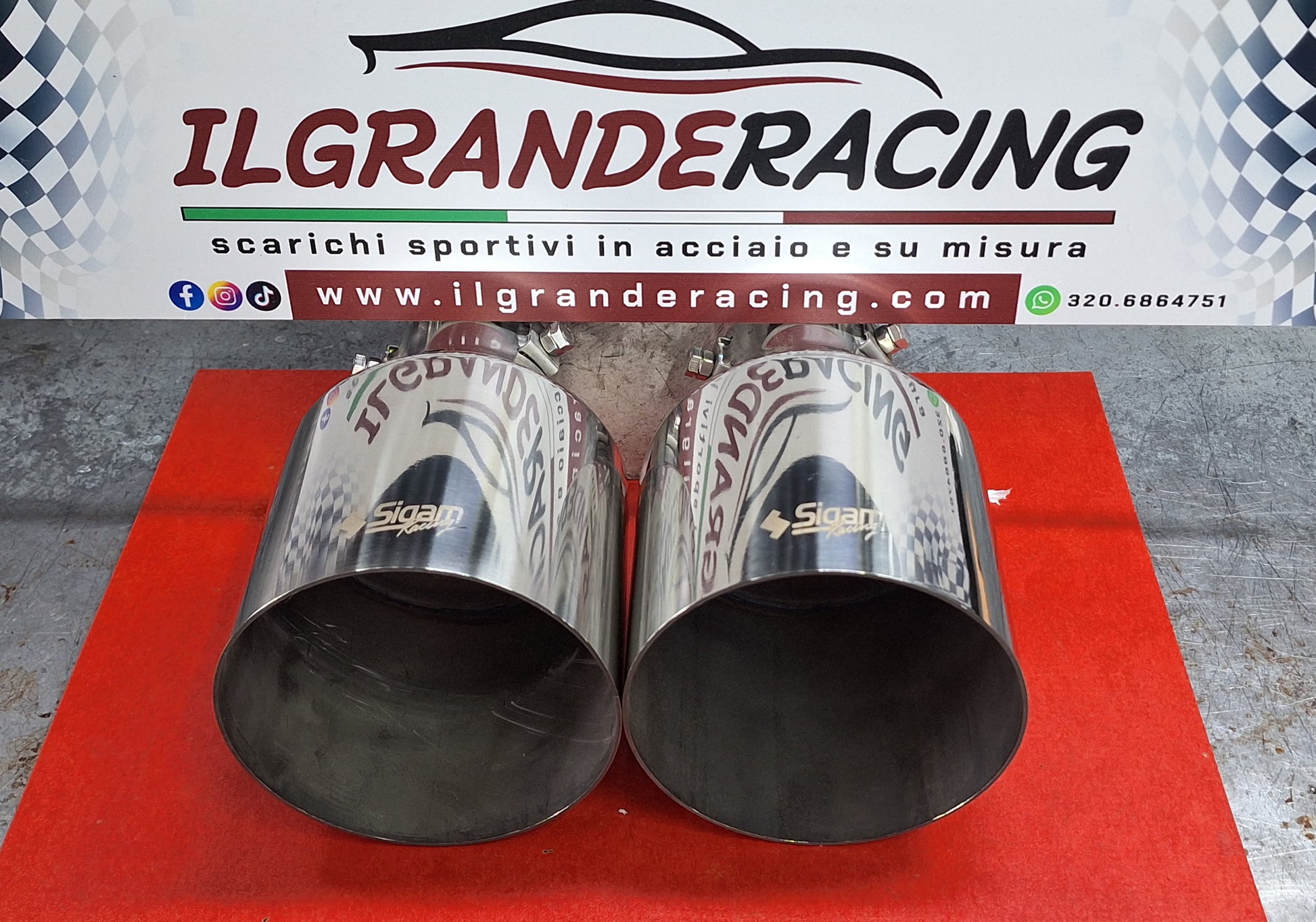 Codini in acciao lucido entrata diametro 66 uscita diametro 100