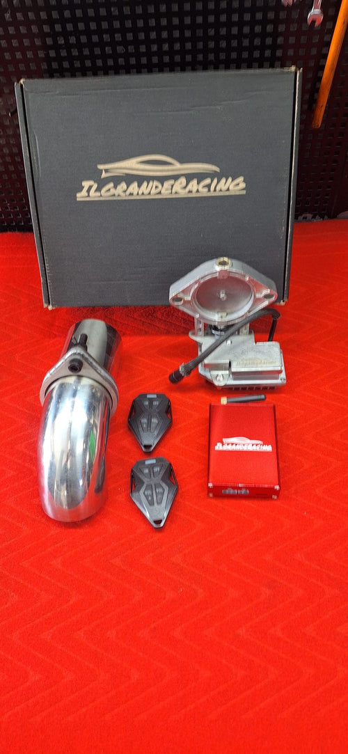 Kit valvola elettronica in acciao con valvola diametro 63