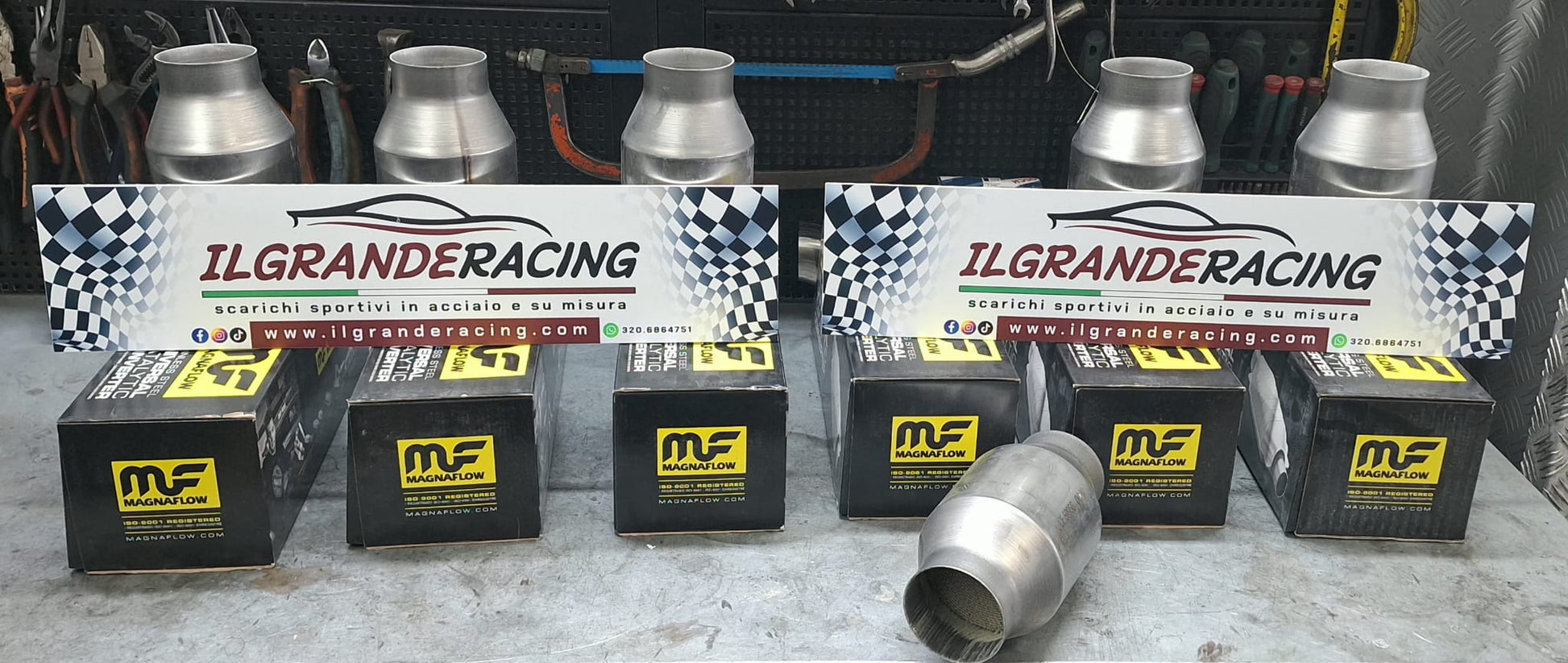CATALIZZATORI IN ACCIAO 200 CELLE INOX MAGNAFLOW